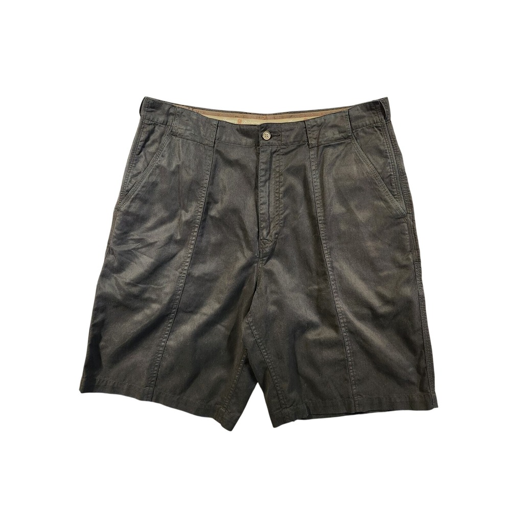Tommy Bahama Relax Shorts Mens Size 36 Black Chino Tencel Golf Peppy Summer